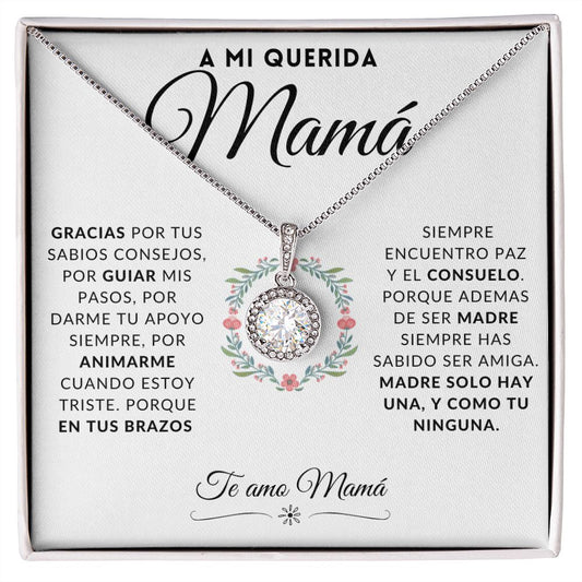 Querida Madre Collar Con Tarjeta Latina Mother Necklace Gift – love and  lily designs