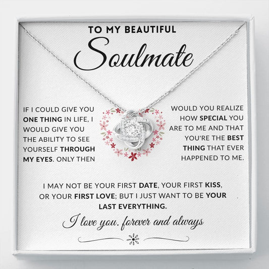 Soulmate - Love Knot Necklace - Gift
