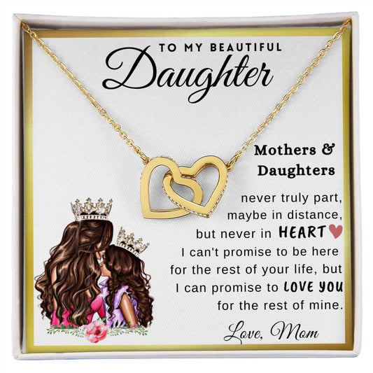 Daughter - Hearts Necklace